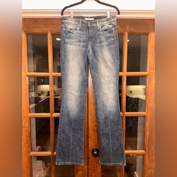 EUC Joes Jeans Muse Cut Slight Bootcut Straight Leg Size 27 Women's Blue‎ Jeans - Picture 1 of 12